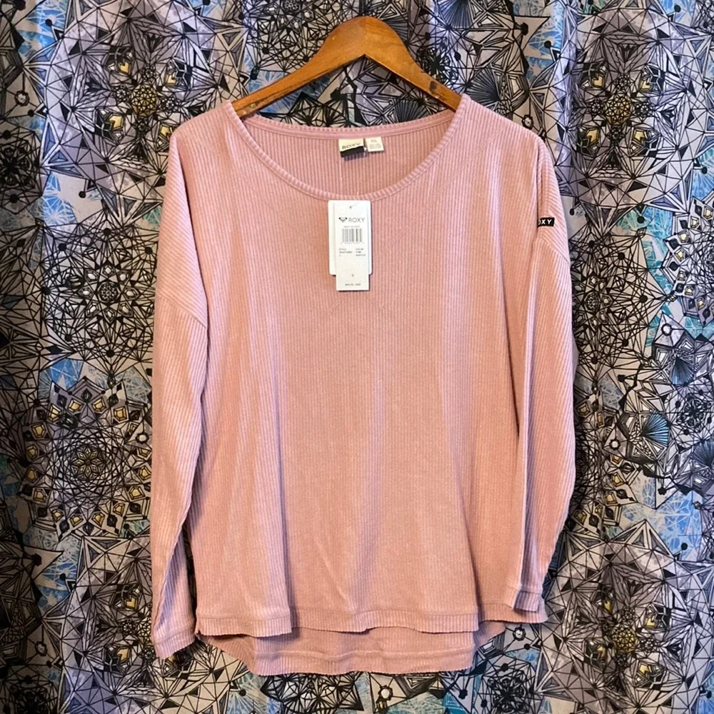Womens Roxy Sweet as Honey Long Sleeve Top - Picture 3 of 5
